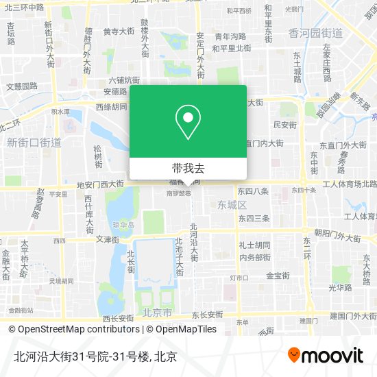 北河沿大街31号院-31号楼地图