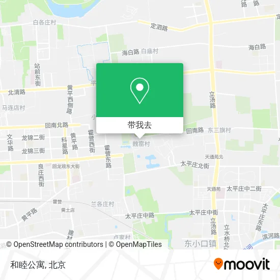 和睦公寓地图