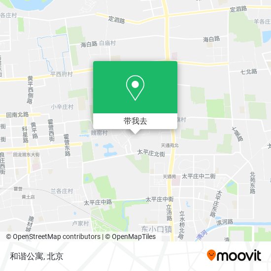 和谐公寓地图