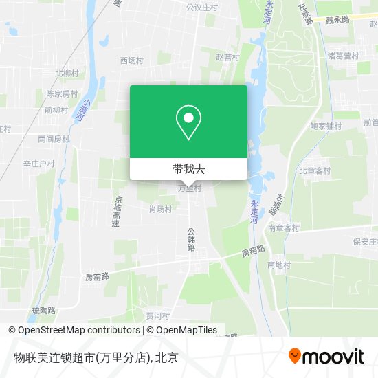 物联美连锁超市(万里分店)地图