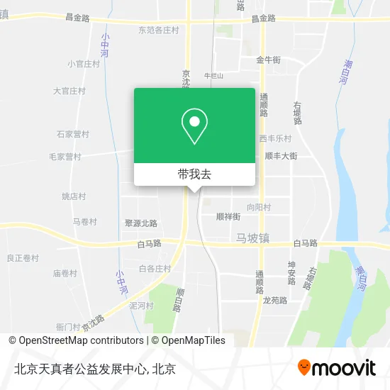 北京天真者公益发展中心地图