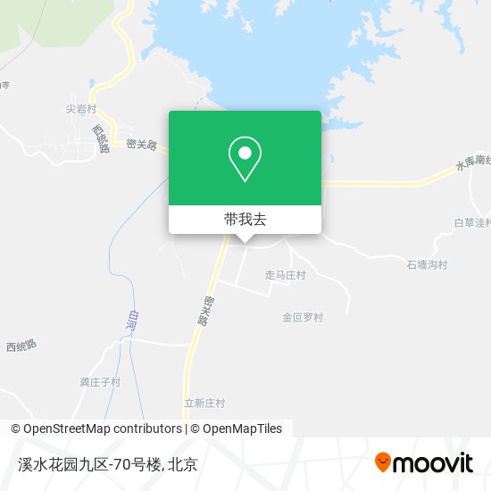 溪水花园九区-70号楼地图