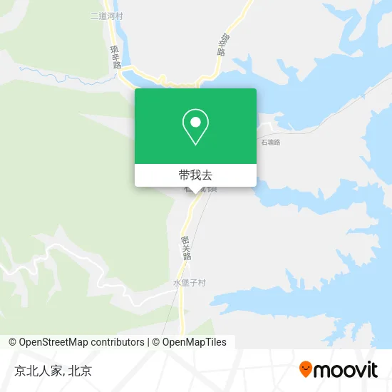 京北人家地图