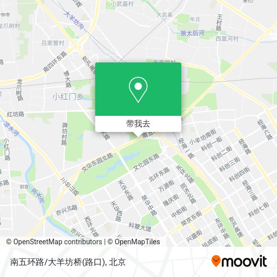 南五环路/大羊坊桥(路口)地图