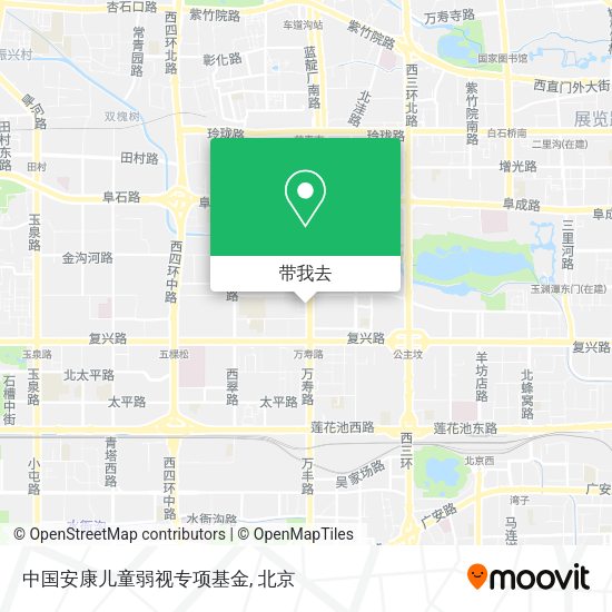 中国安康儿童弱视专项基金地图