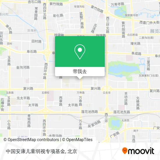 中国安康儿童弱视专项基金地图