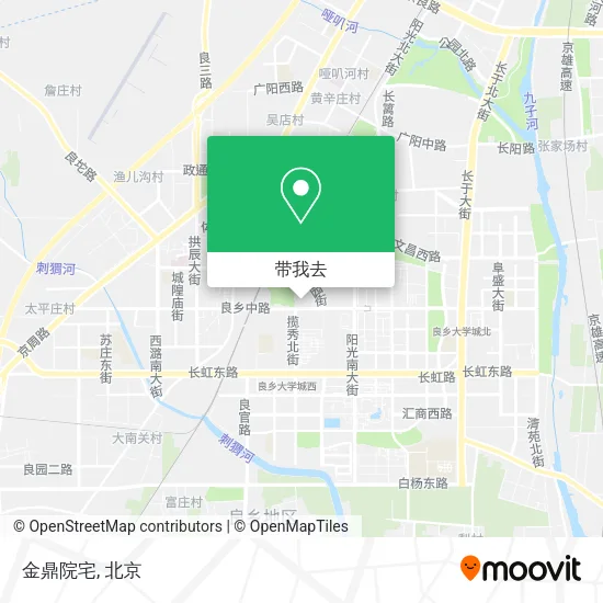 金鼎院宅地图