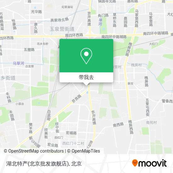湖北特产(北京批发旗舰店)地图