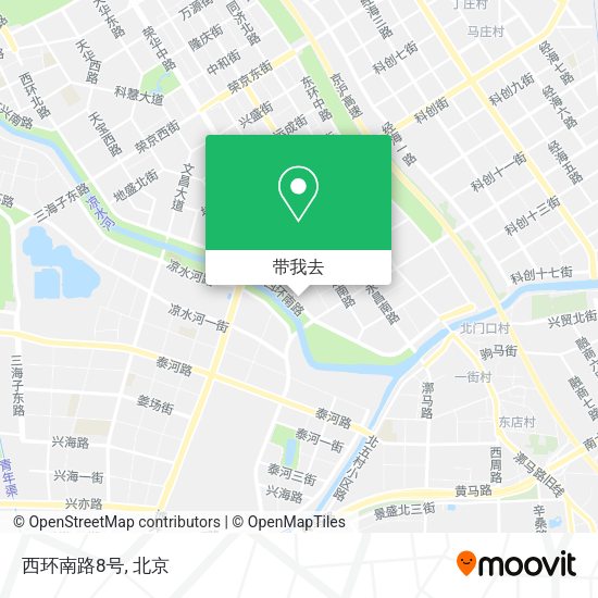 西环南路8号地图
