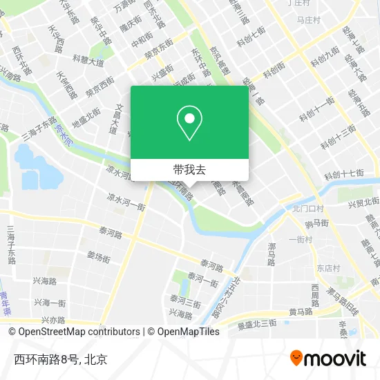 西环南路8号地图