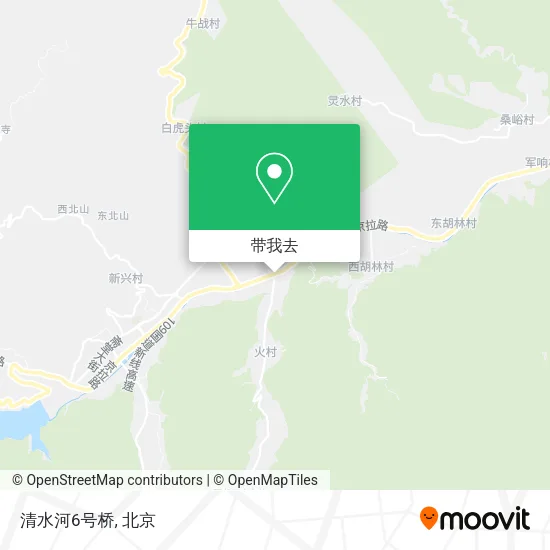 清水河6号桥地图