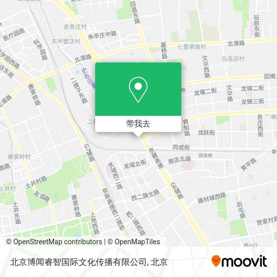 北京博闻睿智国际文化传播有限公司地图