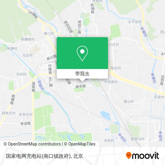国家电网充电站(南口镇政府)地图
