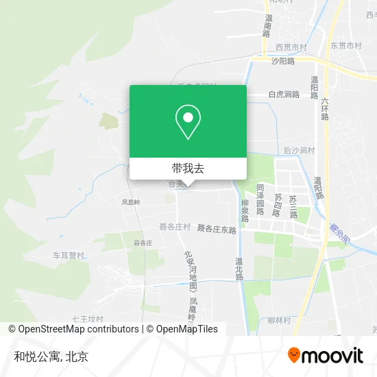 和悦公寓地图