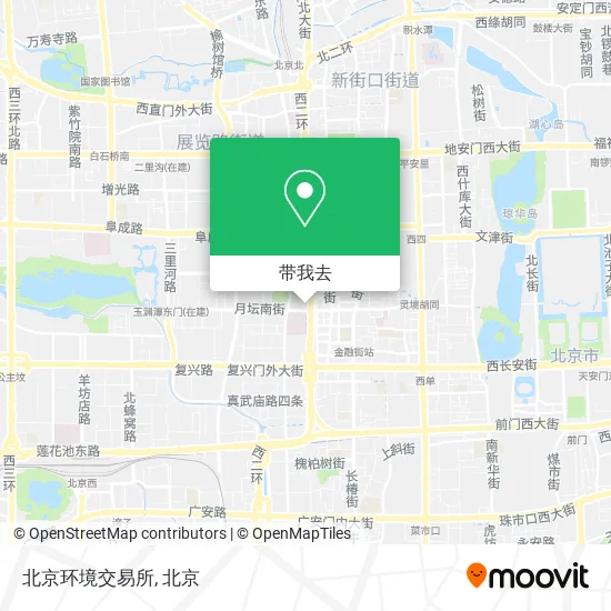 北京环境交易所地图