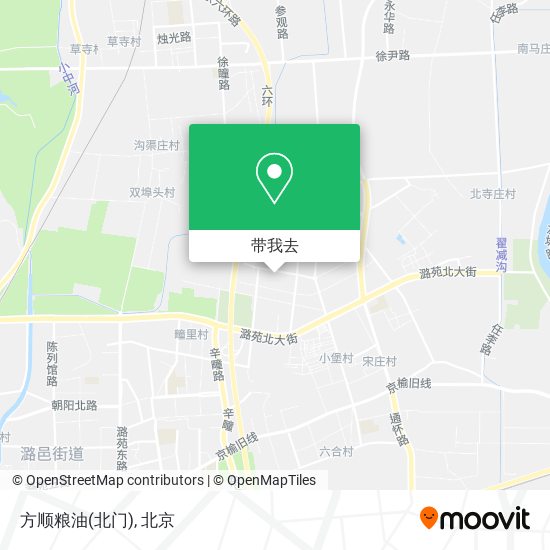 方顺粮油(北门)地图