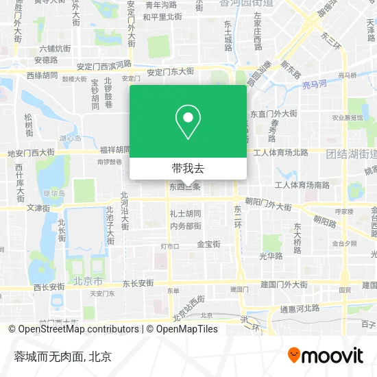 蓉城而无肉面地图