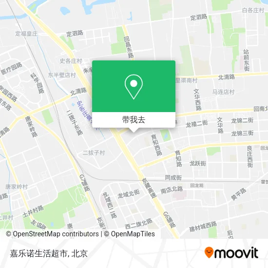 嘉乐诺生活超市地图