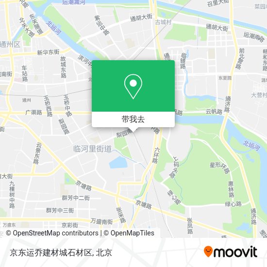 京东运乔建材城石材区地图