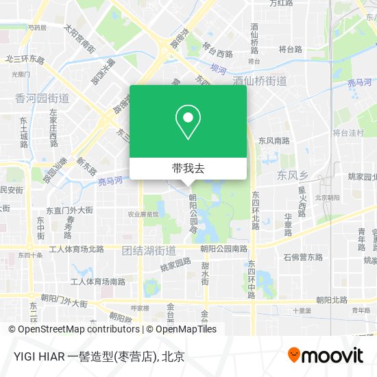 YIGI  HIAR 一髻造型(枣营店)地图