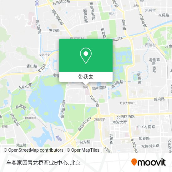 车客家园青龙桥商业E中心地图