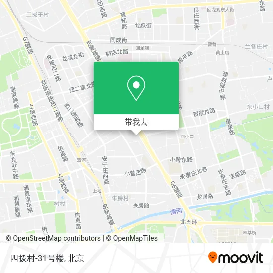四拨村-31号楼地图