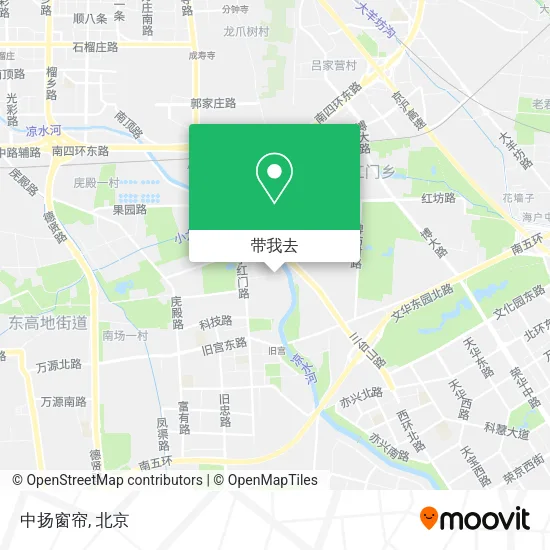 中扬窗帘地图
