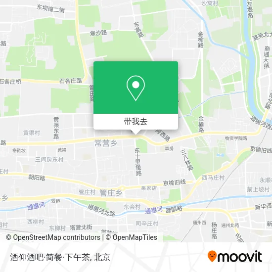 酒仰酒吧·简餐·下午茶地图