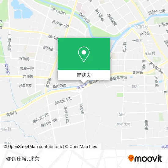 烧饼庄桥地图