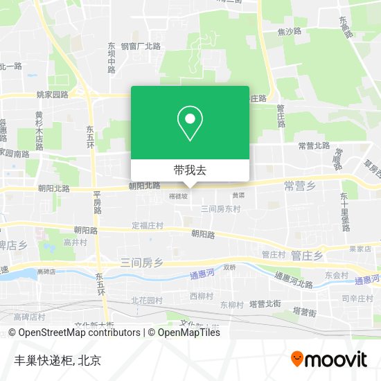 丰巢快递柜地图