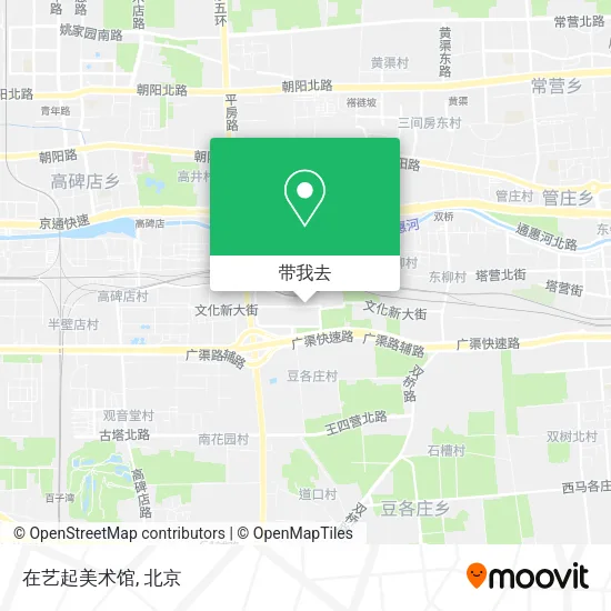 在艺起美术馆地图