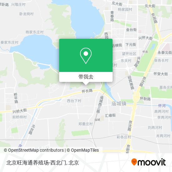 北京旺海通养殖场-西北门地图