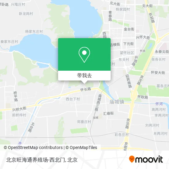 北京旺海通养殖场-西北门地图