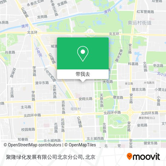 聚隆绿化发展有限公司北京分公司地图