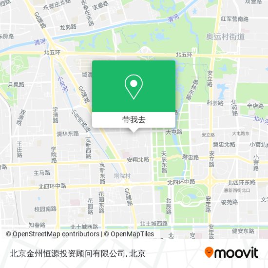 北京金州恒源投资顾问有限公司地图