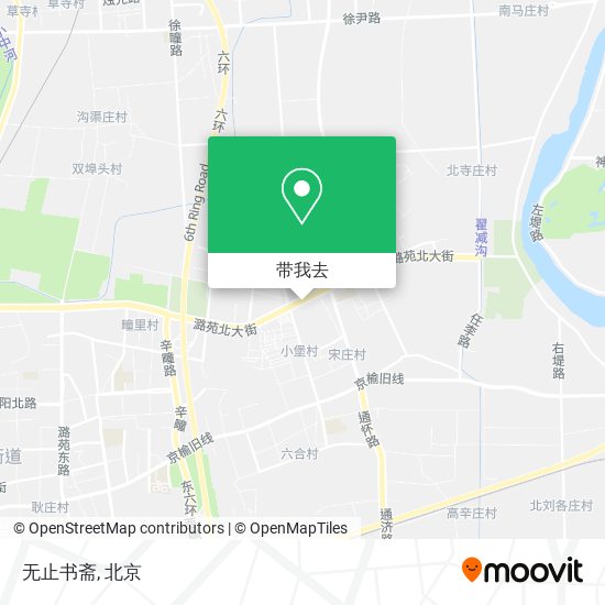 无止书斋地图