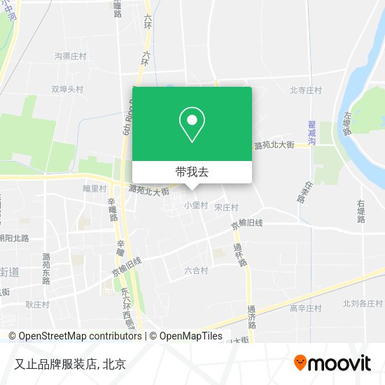 又止品牌服装店地图