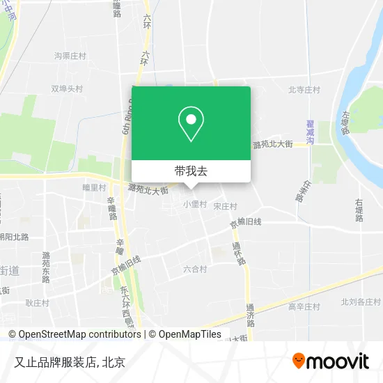 又止品牌服装店地图