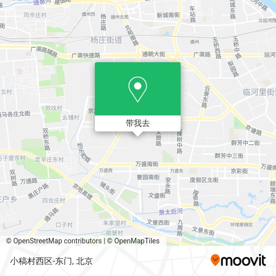 小稿村西区-东门地图