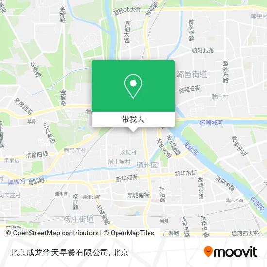 北京成龙华天早餐有限公司地图
