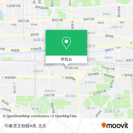 印象里文创园A座地图