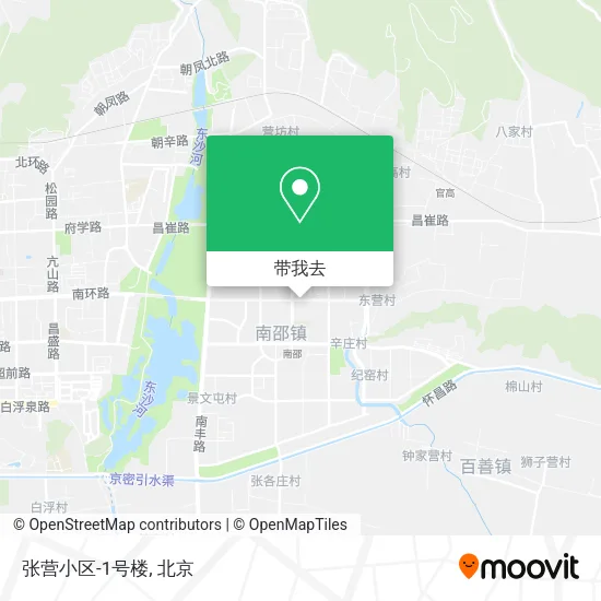 张营小区-1号楼地图