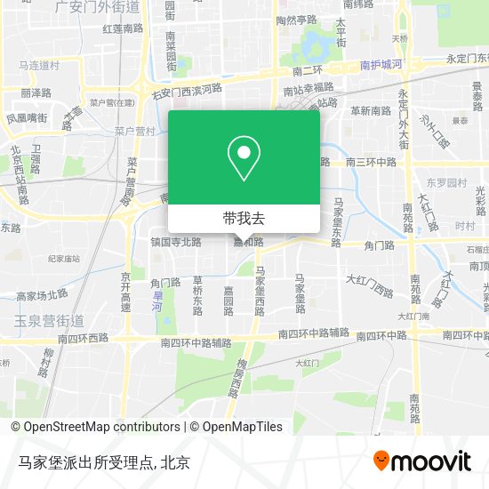 马家堡派出所受理点地图