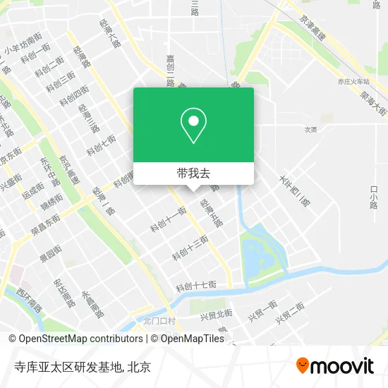 寺库亚太区研发基地地图