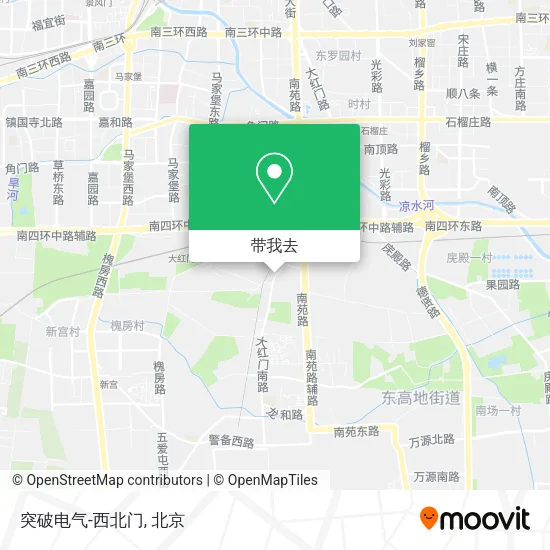 突破电气-西北门地图