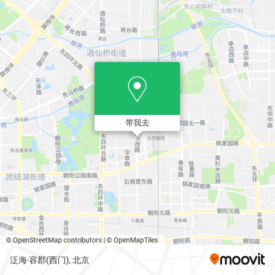 泛海·容郡(西门)地图