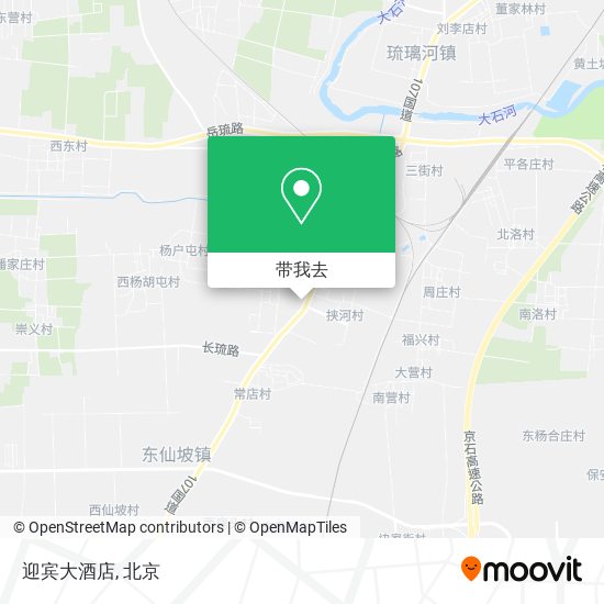 迎宾大酒店地图