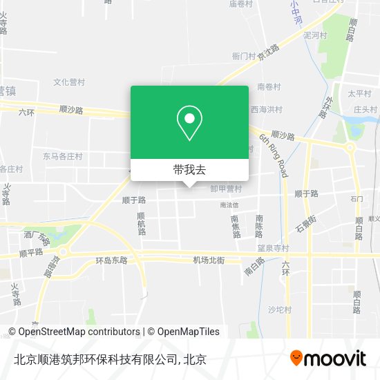 北京顺港筑邦环保科技有限公司地图