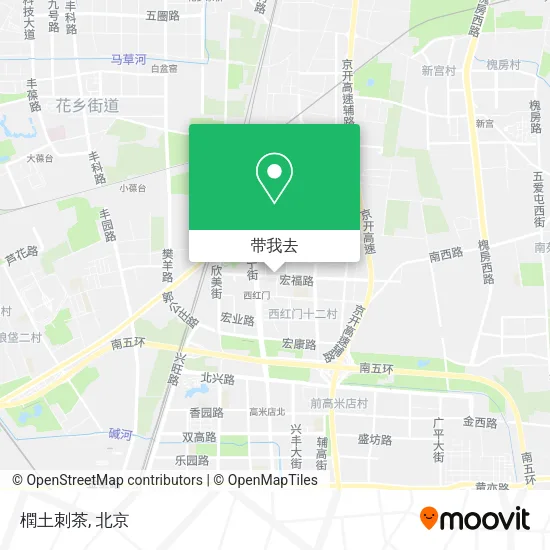 橍土刺茶地图