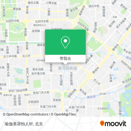 瑜伽美容怡人轩地图